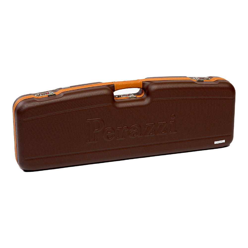 Perazzi ABS Leather Trim Pair Case 32 Inch Brown