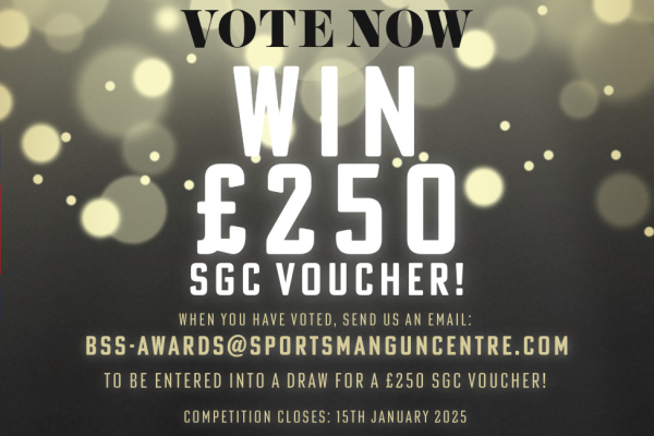 Vote For SGC at The Great British Shooting Awards For A Chance to Win!